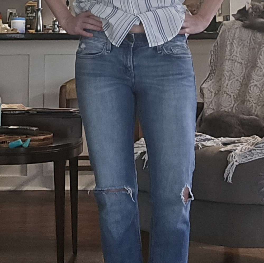 28S GAP 1969 Blue Jeans Real Straight Midrise